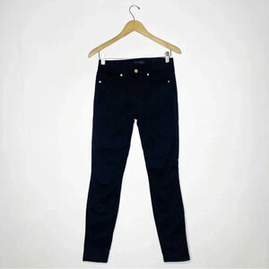 Genetic Slim High Rise Skinny Black Jeans Size 26 Denim